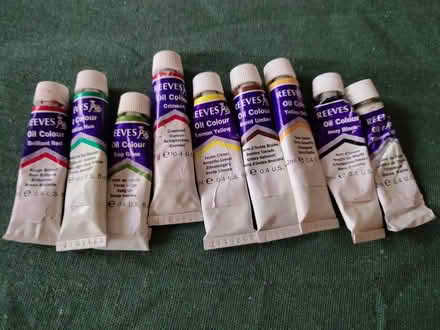 Photo of free Oil paints (Benslow SG5) #1