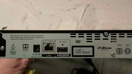 Photo of free Panasonic DP-UB150 Ultra HD DVD Blu-Ray player (New Town TN22) #2