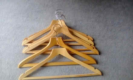 Photo of free wooden hangers (Waterlooville) #1