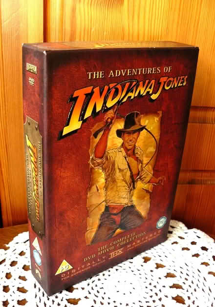 Photo of free Indiana Jones DVDs (3 Movies) (Woodside WD25) #1
