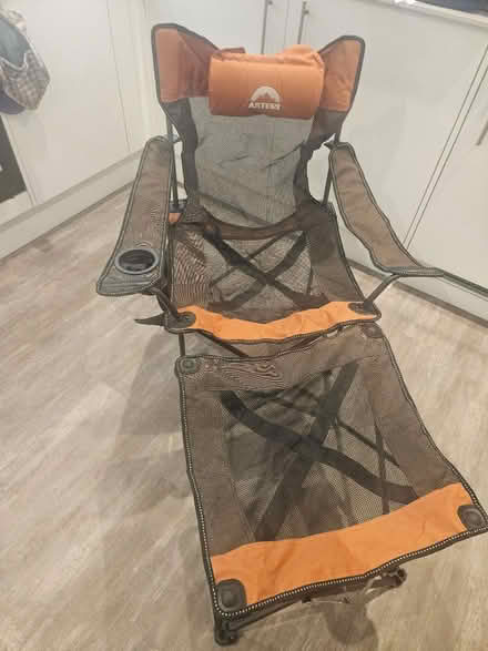 Photo of free Reclining camping chair and bag (Bn1 4fa) #2