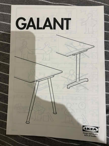 Photo of free IKEA Gant Height Adjustable Desk (South Ealing W5) #3