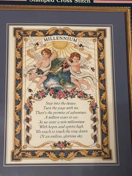 Photo of free Cross stitch chart and fabric (Sanderstead) #2