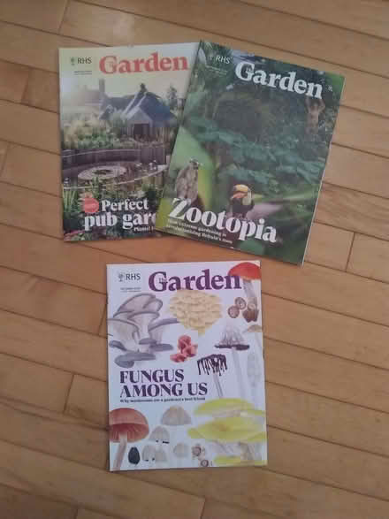 Photo of free 3 x RHS The Garden magazines (Redhill Common RH1) #1