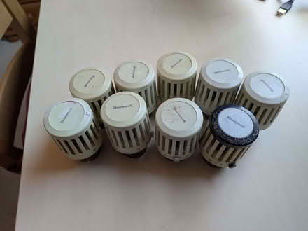 Photo of free Honeywell thermostatic radiator valves X 9 (Golden Triangle NR2) #1
