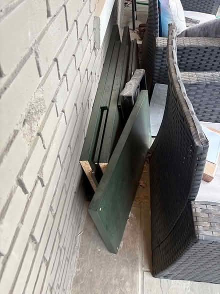 Photo of free Failed IKEA Kallax shelving system (Columbia Heights) #2