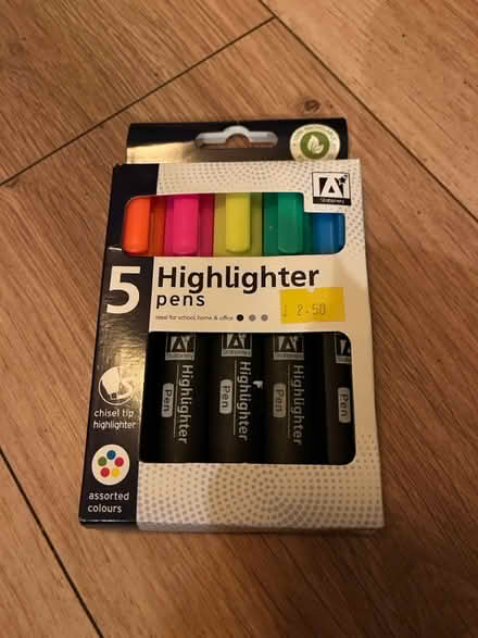 Photo of free Highlighter pens (Levenshulme M19) #1