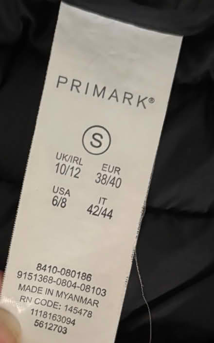 Photo of free Black quilted jacket - size 10/12 (Lemsford AL8) #3