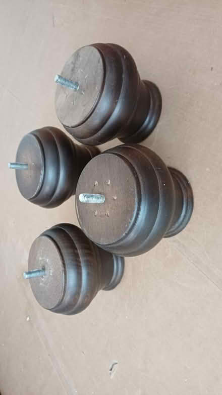 Photo of free 1 three seater leather sofa (TA1 1UT) #4