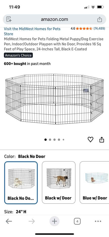 Photo of free Pet pen (Mclean (off Kirby Rd)) #1