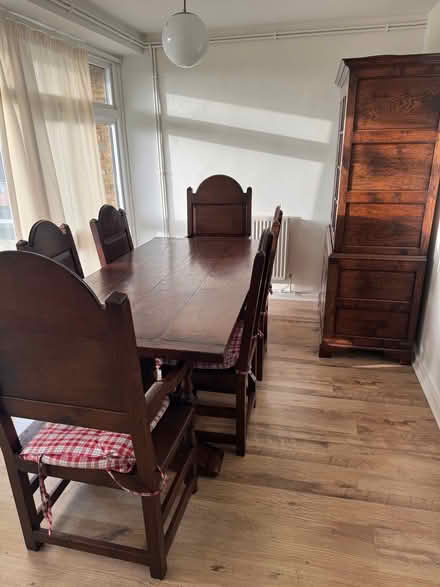 Photo of free Solid wood table and chairs (New Malden KT3) #1