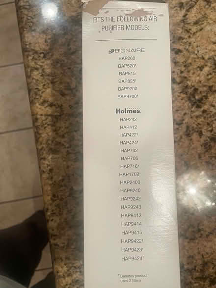 Photo of free Holmes HEPA Filter (Putnam Valley) #3