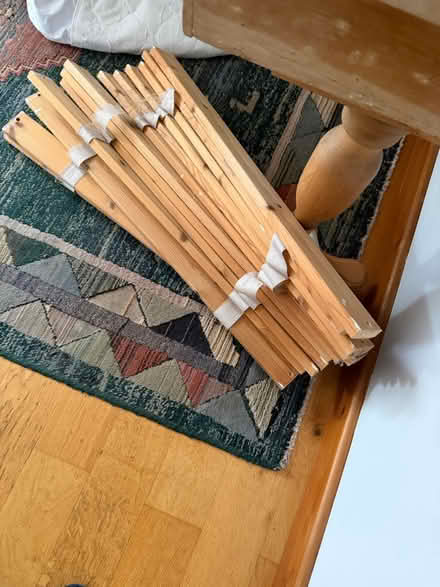 Photo of free Single Pine slatted bed (BH11 9RG) #2