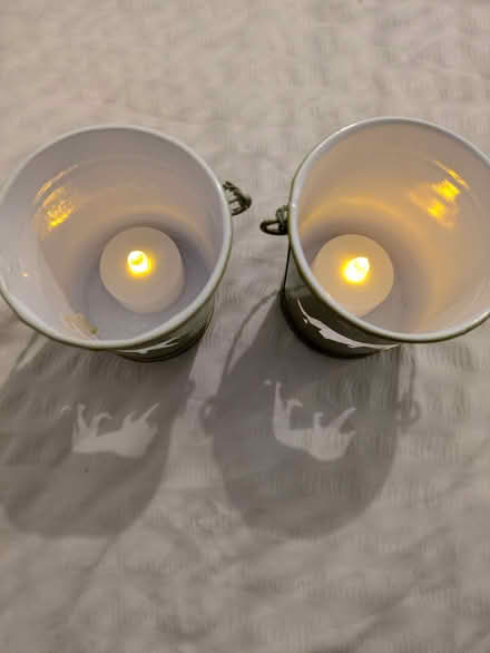 Photo of free Tin lanterns with battery tea lights (Toxteth L8) #3