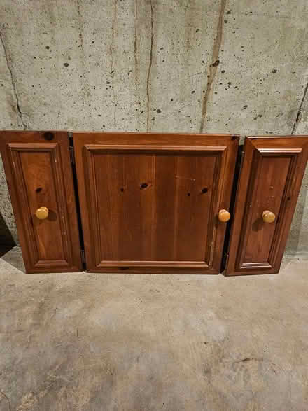 Photo of free Matching armoire cabinet doors (Raritan Township/Ringoes) #2