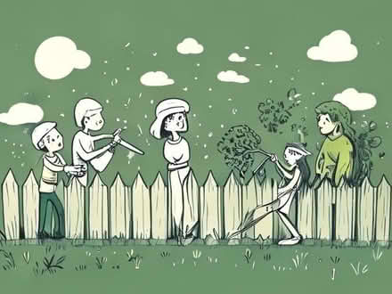 Photo of Garden Fence Sprayer (Oxton CH43) #1