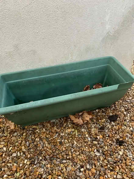 Photo of free Green plastic planter (Burgess Hill RH15) #1