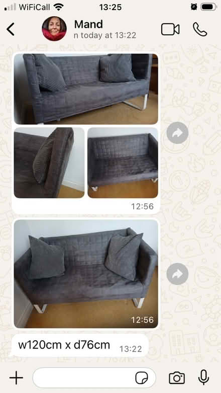Photo of free Grey Sofa (East Hartburn TS18) #1