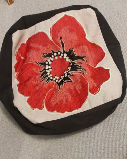 Photo of free Poppy design bean bag (Brentwood CM14) #1