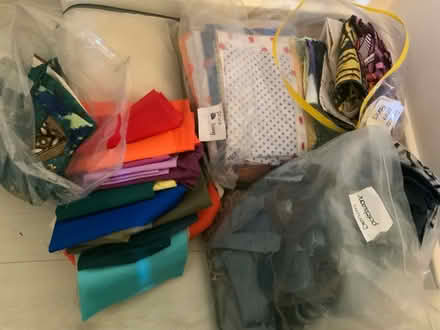 Photo of free Fabric sewing supplies bundle (Greenwich SE10) #2