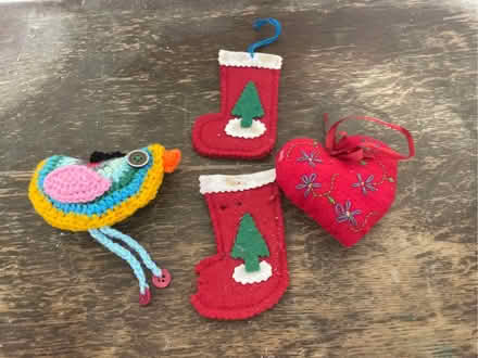 Photo of free Handmade felt/crochet decorations (New Town CO1) #1