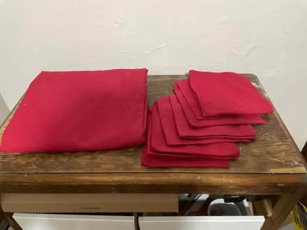 Photo of free Tablecloth and 8 napkins (New Town CO1) #1
