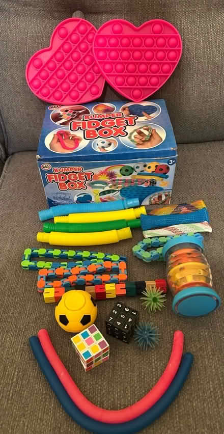 Photo of free Box of Assorted fidget toys (Halewood L26) #2