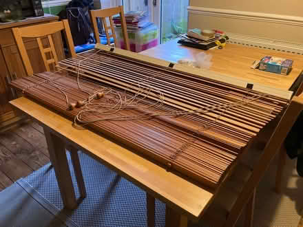 Photo of free Wooden Venetian blinds for a bay window (Chapel End E17) #1
