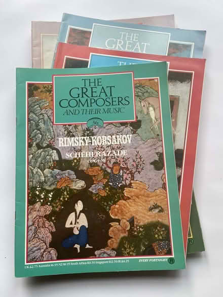 Photo of free The Great Composers and their Music magazines (Hanover BN2) #1
