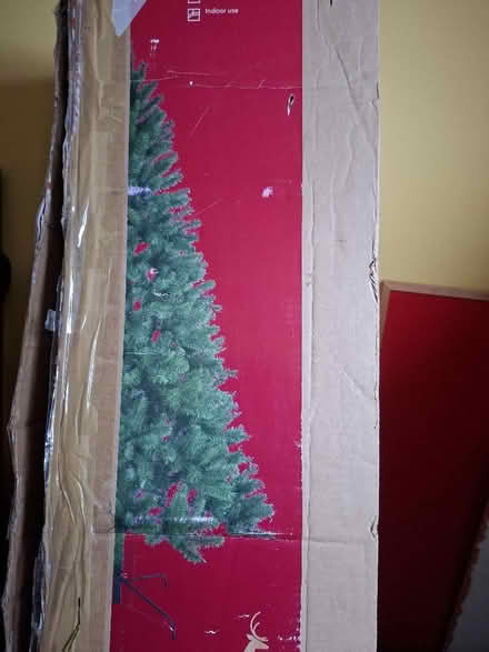 Photo of free 8 foot Christmas Tree (Dinas Powys CF64) #3