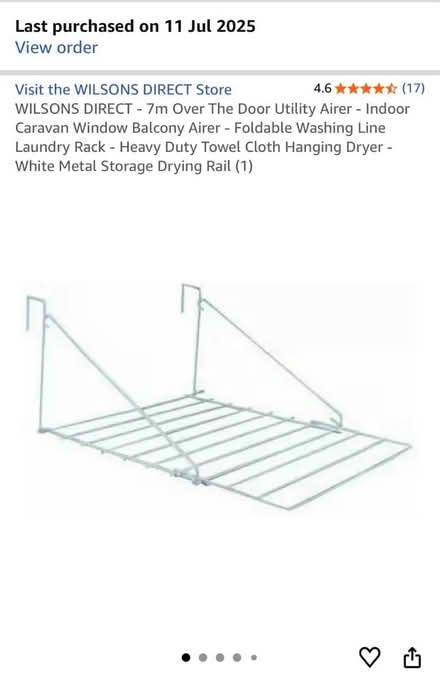 Photo of free Clothes drying rack suit caravan (Comber,) #1