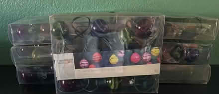 Photo of free Hand painted marble light strings (North Fontana) #2