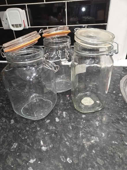 Photo of free 3 Mason Jars (Caterham CR3) #1