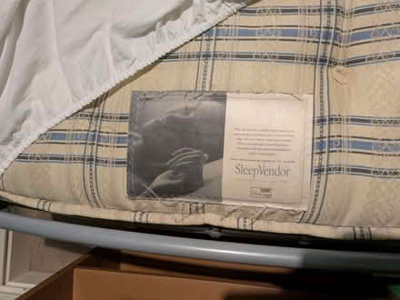 Photo of free Single bed and mattress (Two Dales DE4) #4