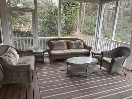 Photo of free Wicker outdoor furniture (Severna Park, Md) #1