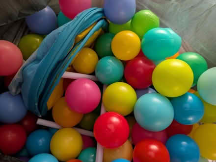 Photo of free Round ball pit and balls (Tadworth KT20) #1