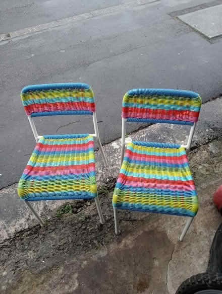 Photo of free Kids chairs. Ikea. (Dovecote BS37) #1