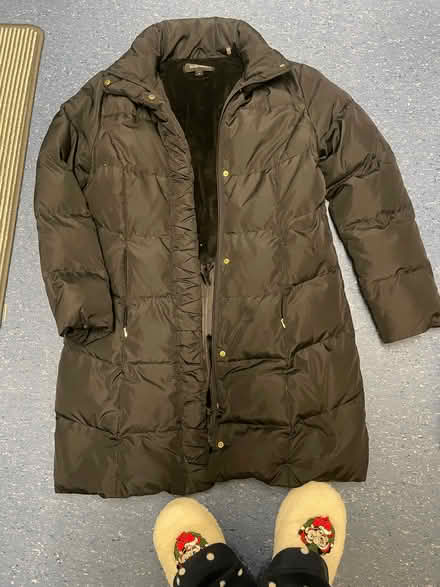 Photo of free Ladies black padded coat size 12/14 (Southdown) #1
