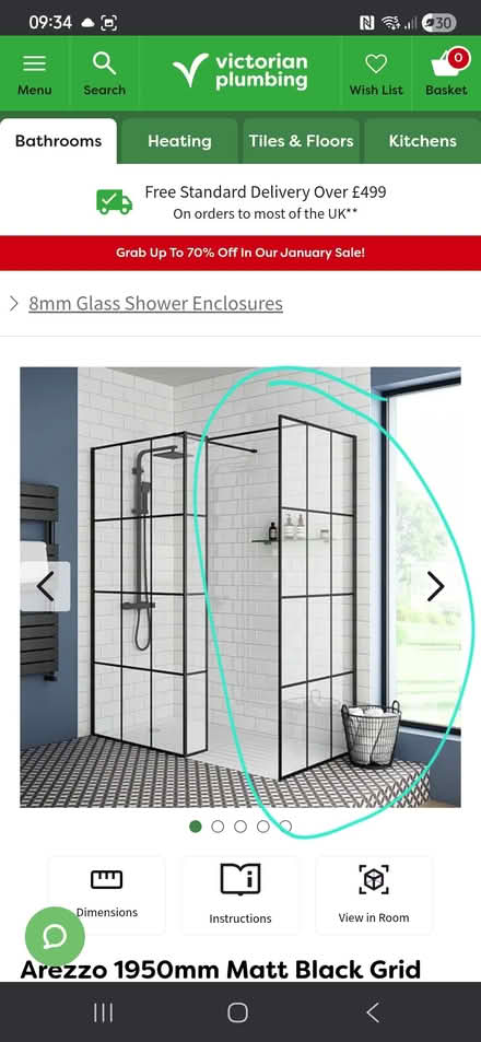 Photo of free Shower screen (Walstead) #1