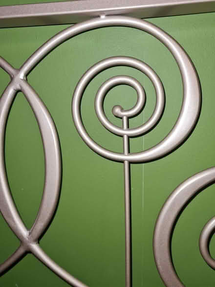 Photo of free Metal headboard (Parson's Heath CO4) #2