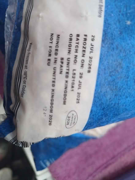 Photo of free Frozen Pork mince (Malvern Link WR14) #2