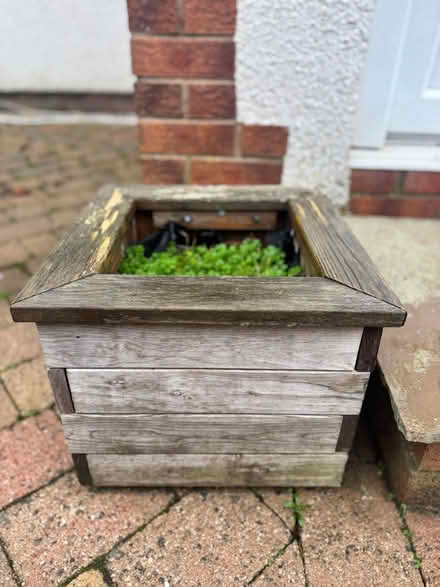 Photo of free Wooden Square Planter (Penrith CA11) #1