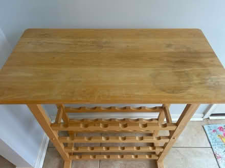 Photo of free Wood wine rack (Damascus,MD) #1