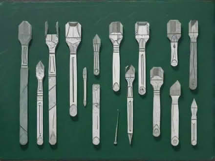 Photo of scrap steel such as chisels (Vale LA1) #1