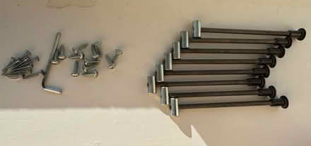 Photo of free Wooden bed frame and fixtures (Seaside BN22) #2