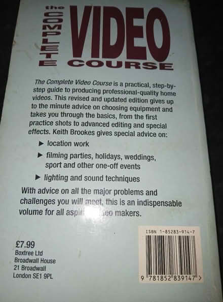 Photo of free Complete video course book (South norwood SE25) #2