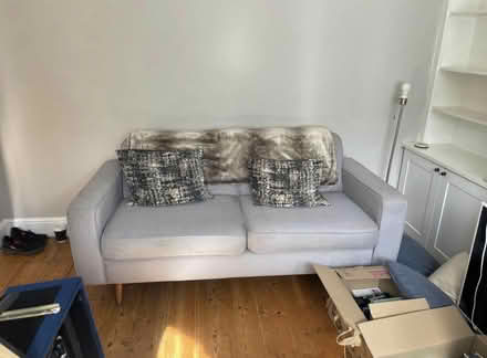 Photo of free 2x Grey Sofas (TW8) #1