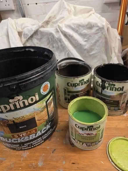 Photo of free Cuprinol garden paints (Oakley HP18) #1