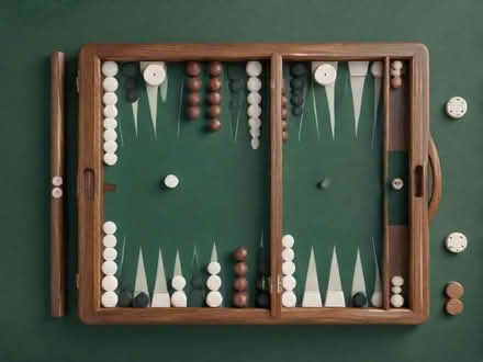Photo of Backgammon or Chess set (Hadleigh SS7) #1