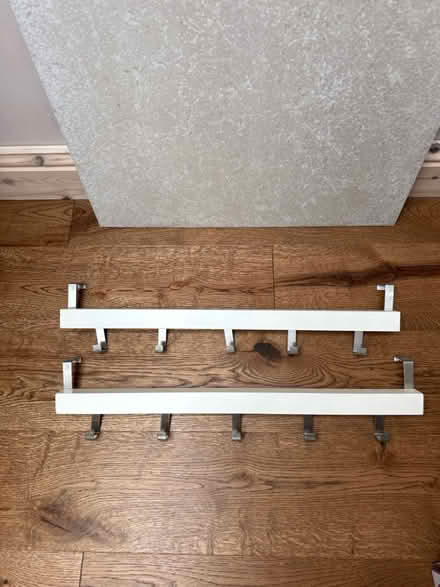 Photo of free 2 × Wall-Mounted Coat / Towel Racks (Chiswick W4) #1
